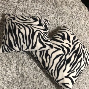 Zebra Striped pillows